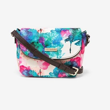 Desigual taille 23 cm 19saxpdz Petit sac bandouli/ère imprim/é ethnique femme simili cuir Mandalas Molina